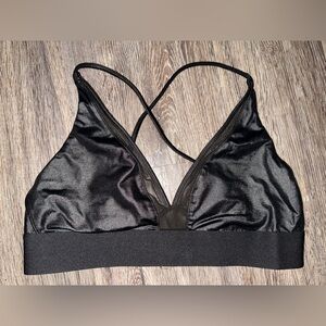 Victoria’s Secret VS SPORT Black Satin Bralette